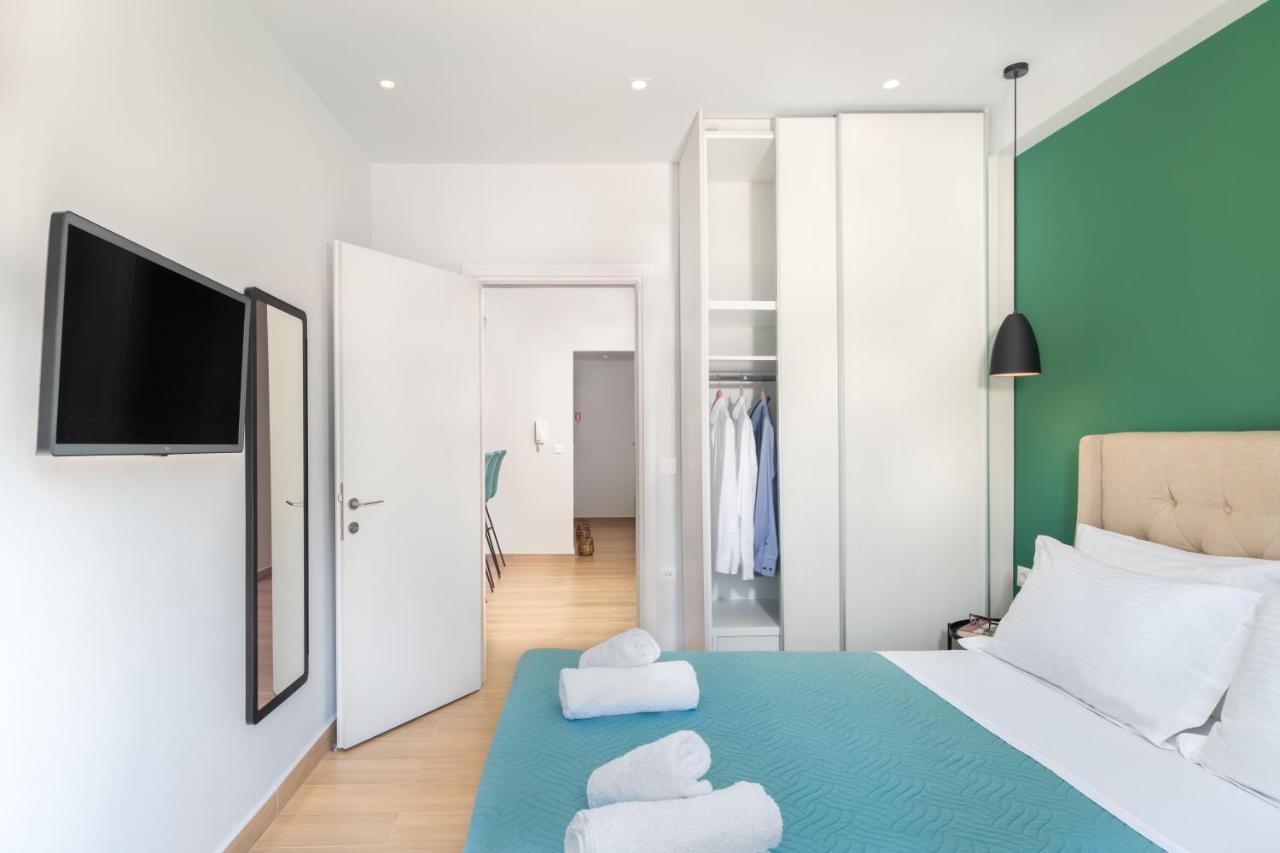 Central Green Apartment Candia Esterno foto