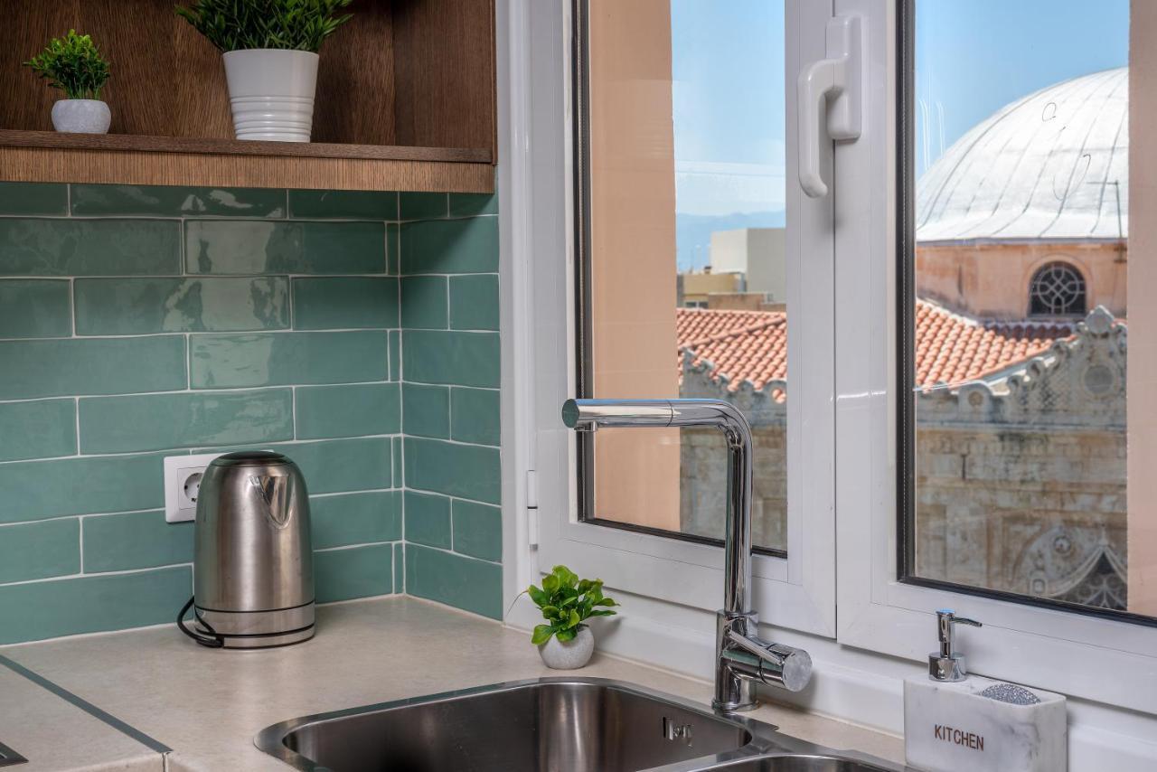 Central Green Apartment Candia Esterno foto